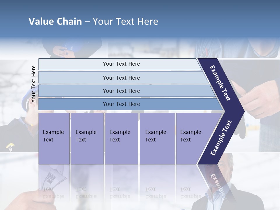 Oil Manager Collage PowerPoint Template