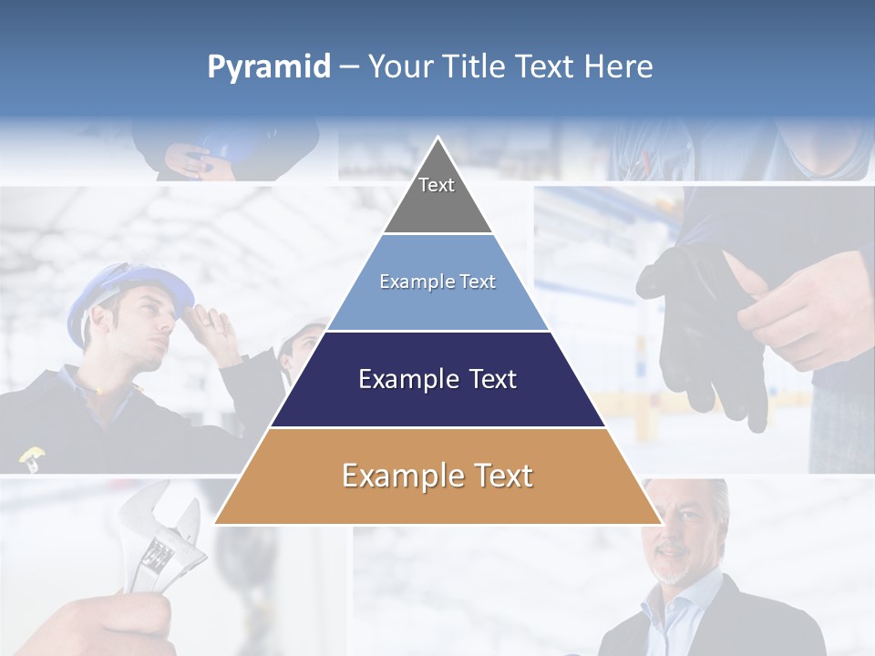 Oil Manager Collage PowerPoint Template