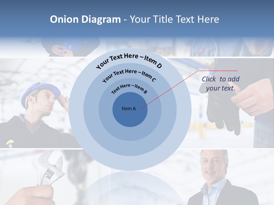 Oil Manager Collage PowerPoint Template