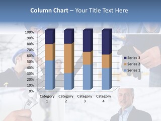 Oil Manager Collage PowerPoint Template