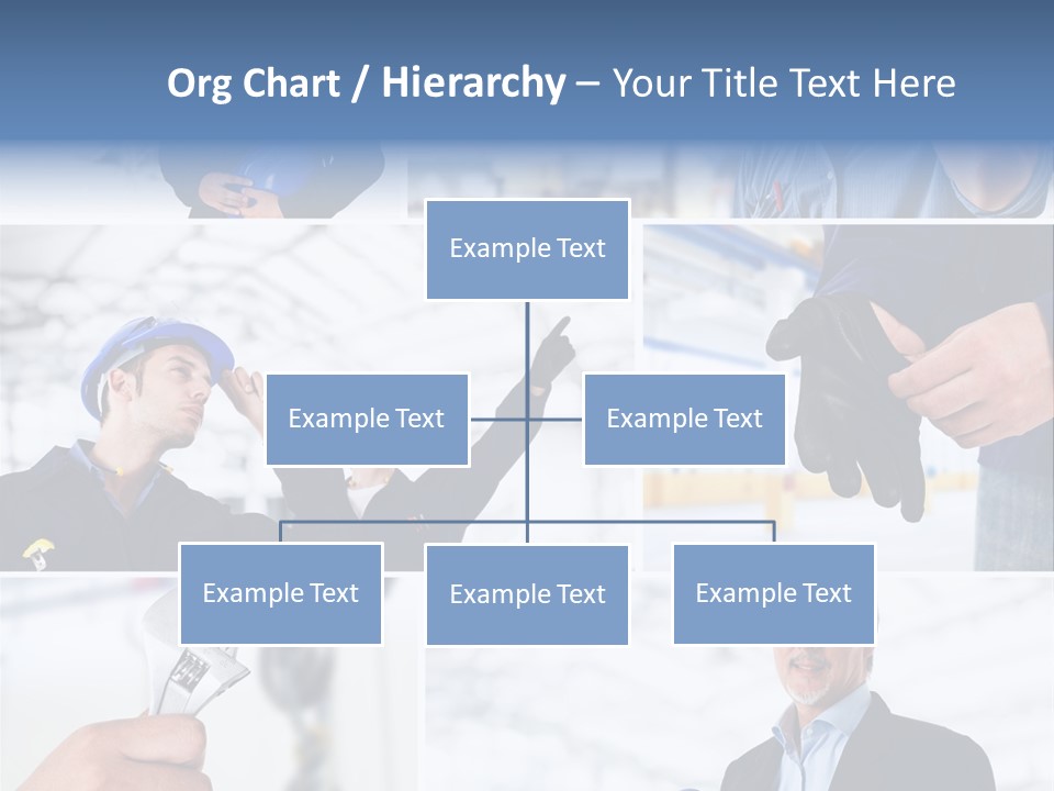 Oil Manager Collage PowerPoint Template