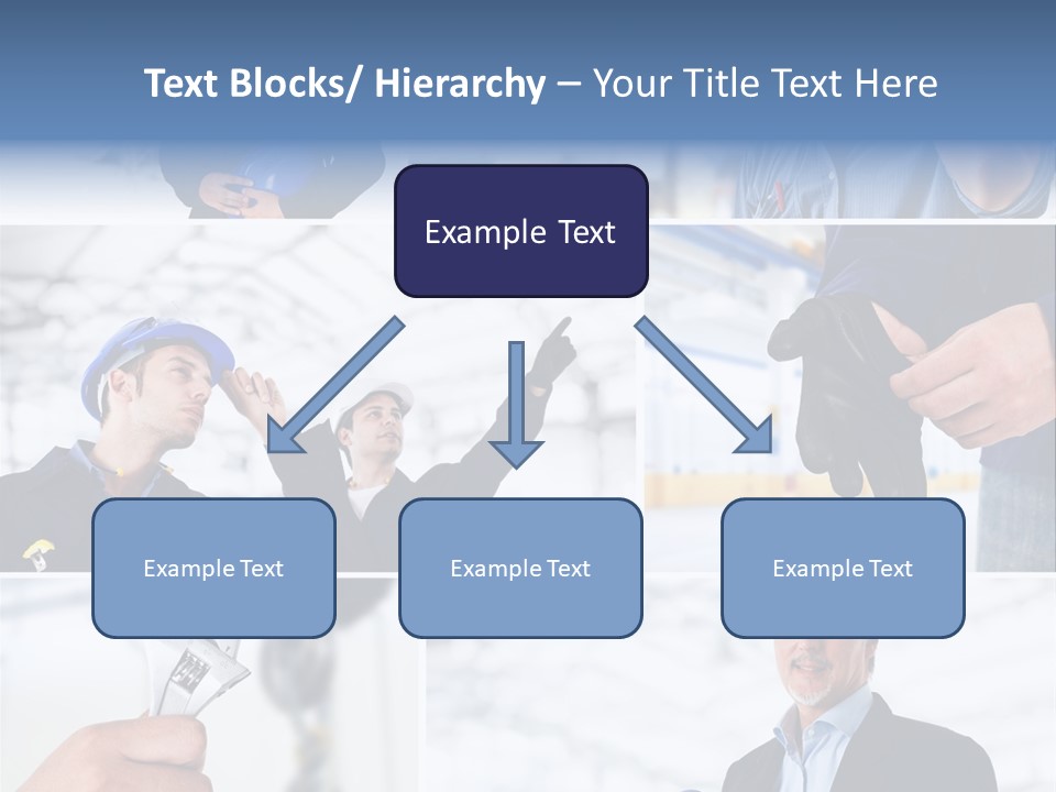 Oil Manager Collage PowerPoint Template