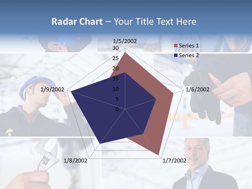 Oil Manager Collage PowerPoint Template