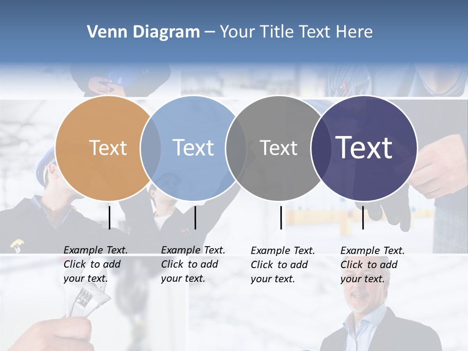 Oil Manager Collage PowerPoint Template