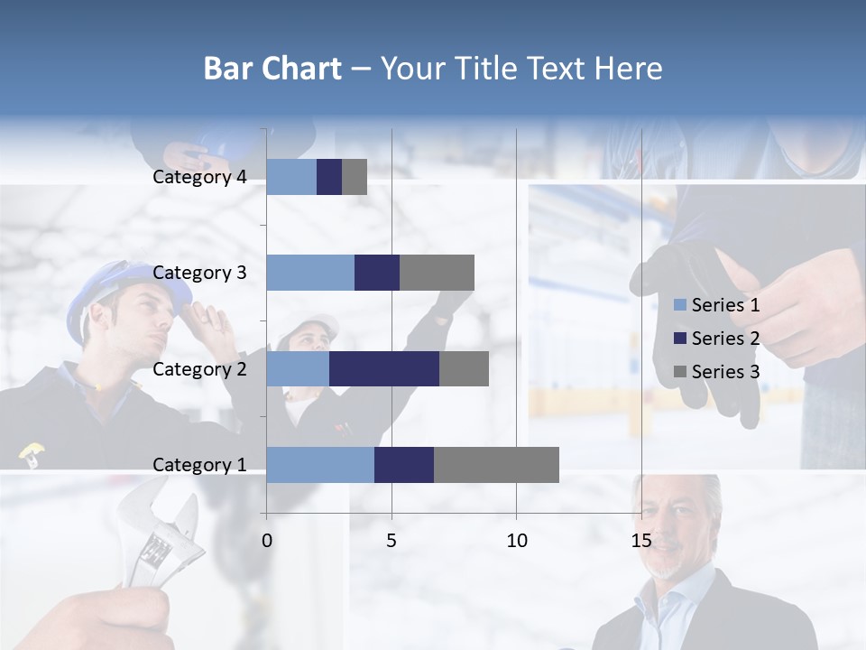 Oil Manager Collage PowerPoint Template