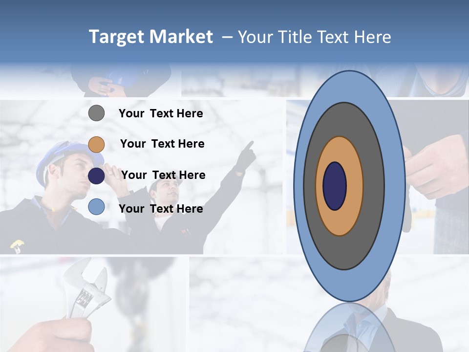 Oil Manager Collage PowerPoint Template