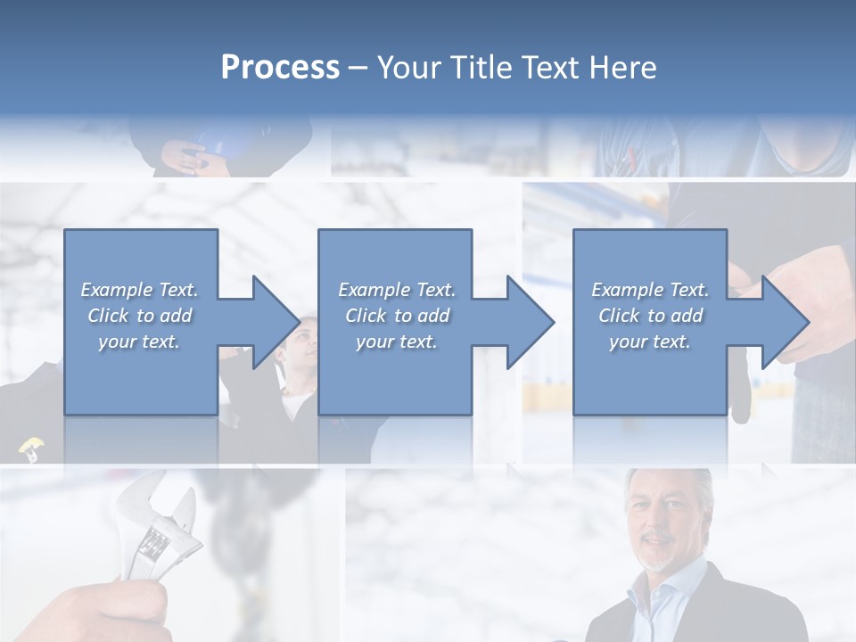 Oil Manager Collage PowerPoint Template