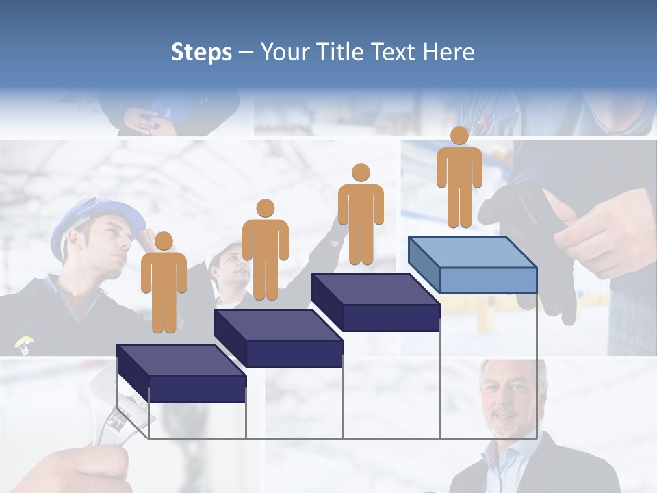 Oil Manager Collage PowerPoint Template