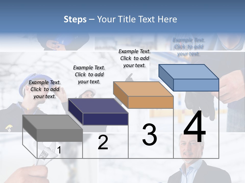 Oil Manager Collage PowerPoint Template
