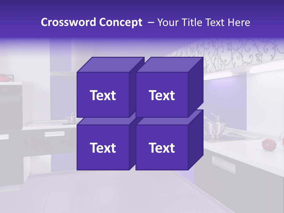 Grey Color Structure PowerPoint Template