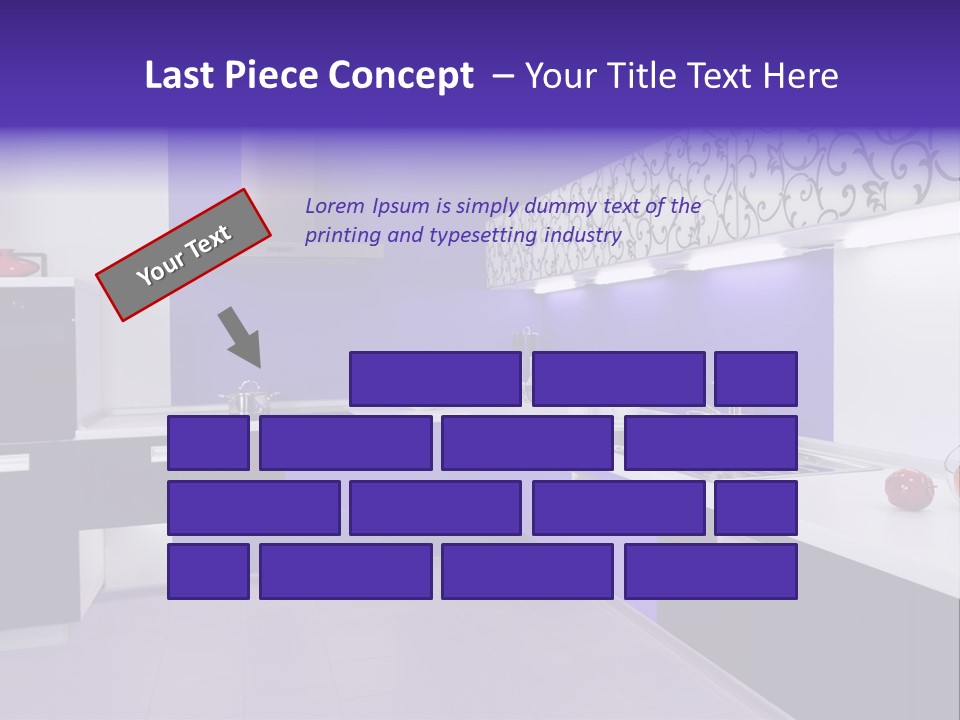 Grey Color Structure PowerPoint Template
