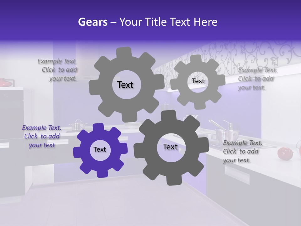 Grey Color Structure PowerPoint Template