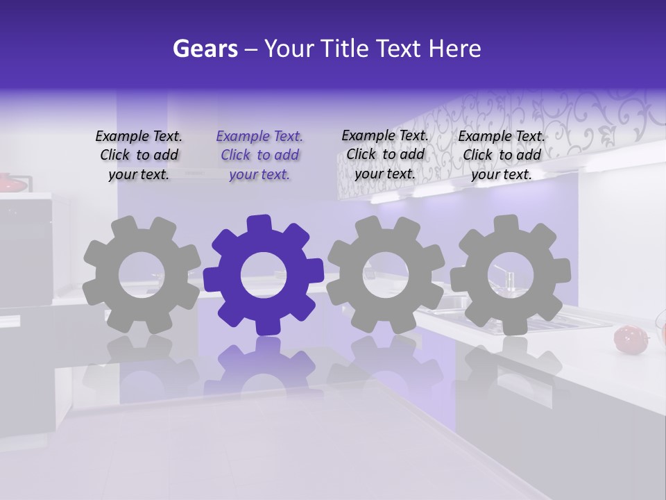 Grey Color Structure PowerPoint Template