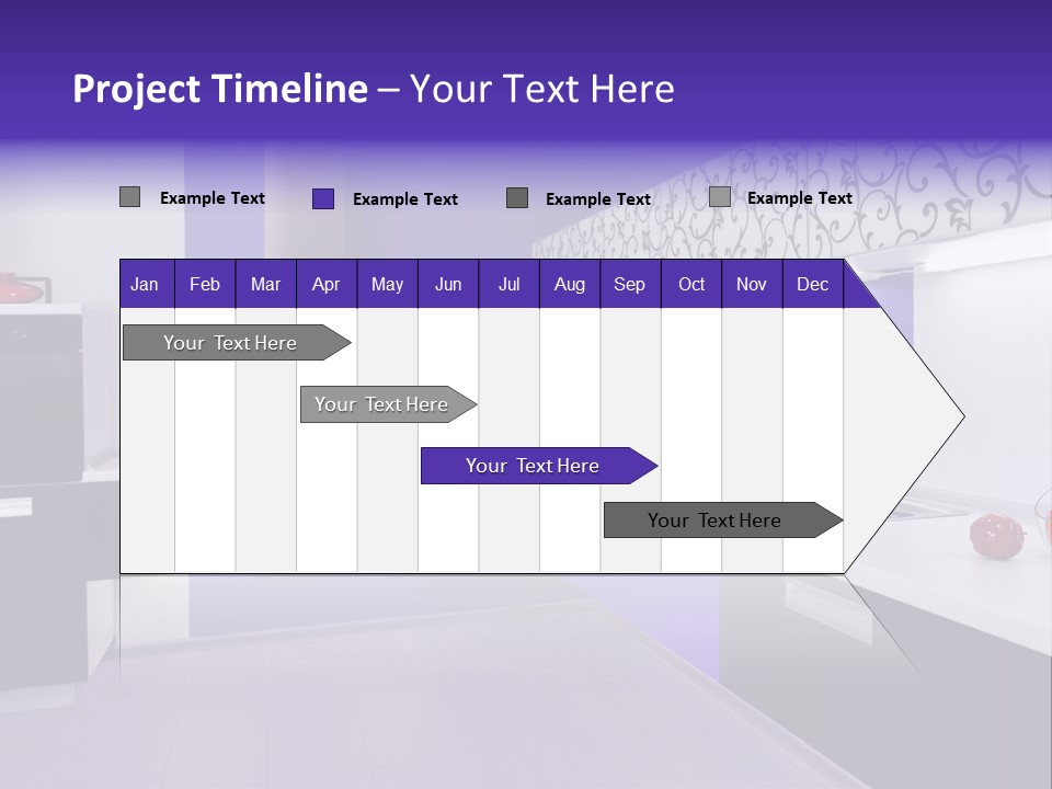 Grey Color Structure PowerPoint Template