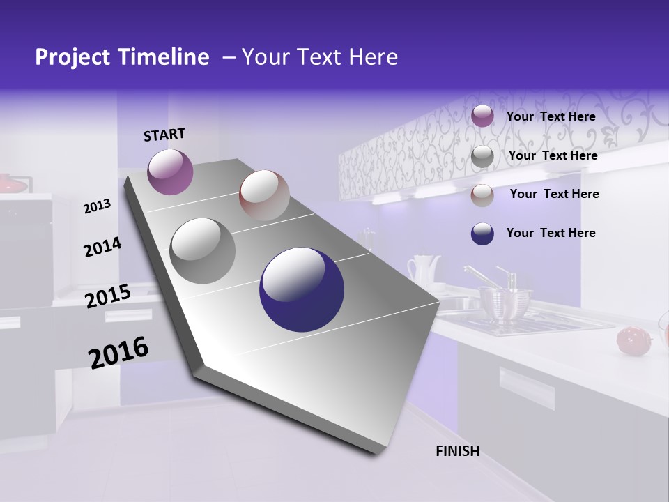 Grey Color Structure PowerPoint Template