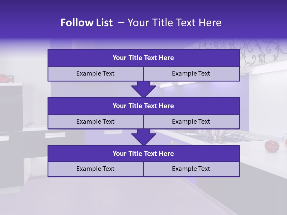 Grey Color Structure PowerPoint Template