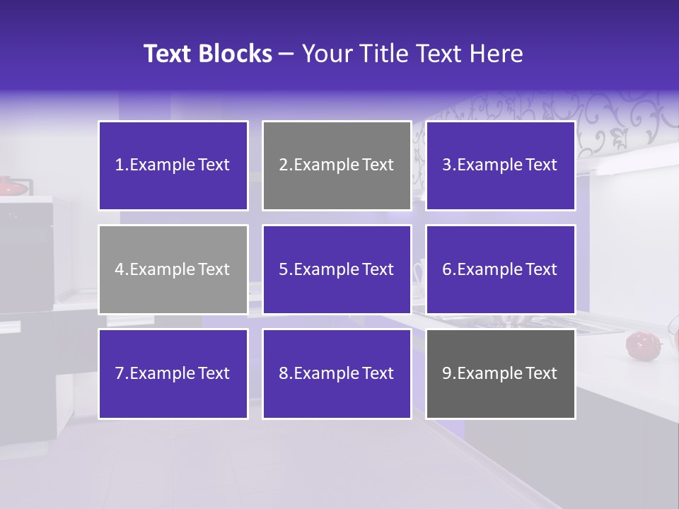 Grey Color Structure PowerPoint Template