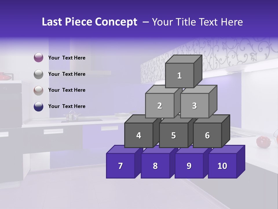 Grey Color Structure PowerPoint Template