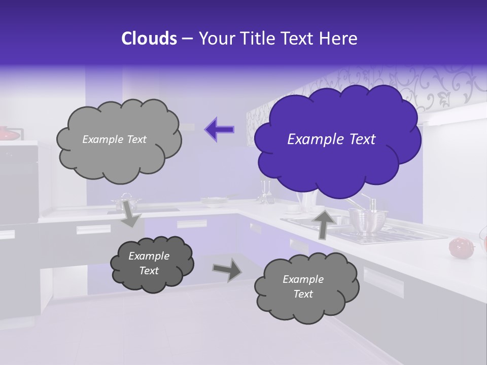 Grey Color Structure PowerPoint Template