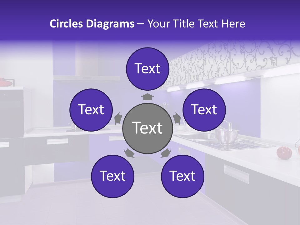 Grey Color Structure PowerPoint Template