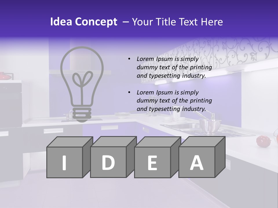 Grey Color Structure PowerPoint Template