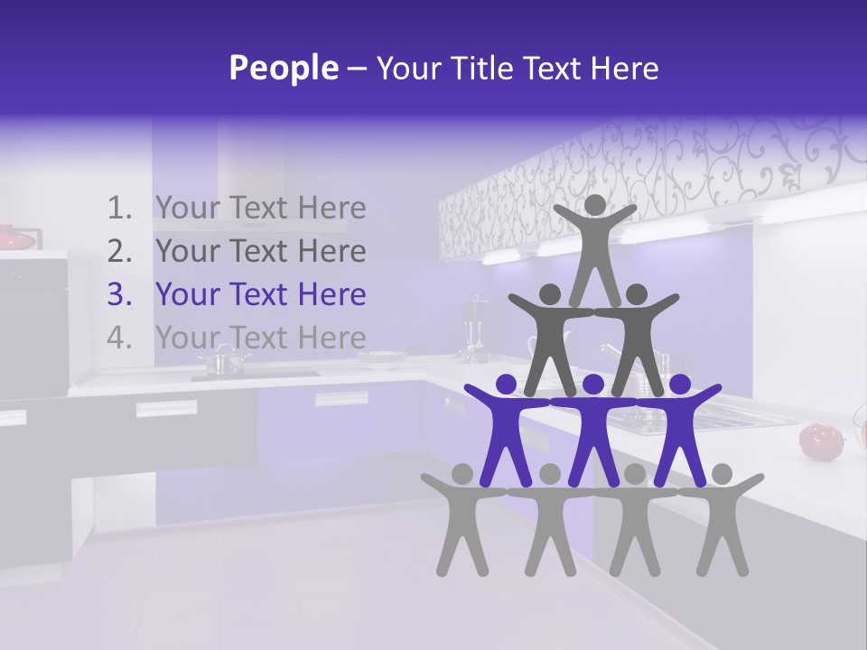 Grey Color Structure PowerPoint Template