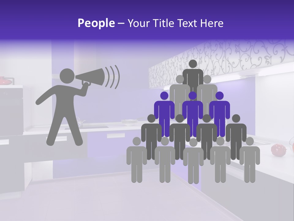 Grey Color Structure PowerPoint Template