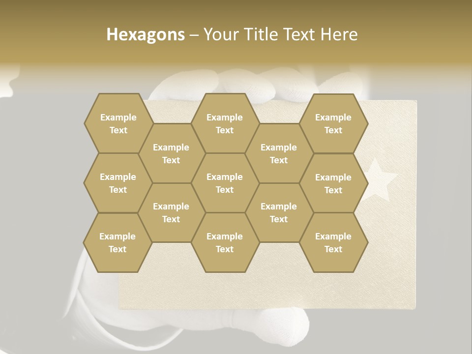 First Success Gloves PowerPoint Template