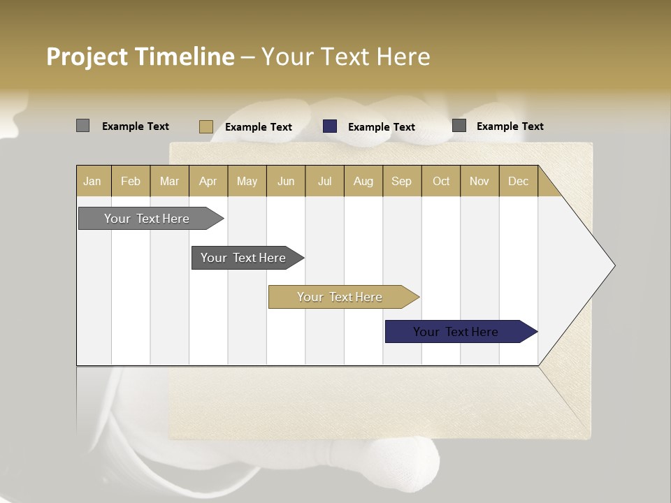 First Success Gloves PowerPoint Template