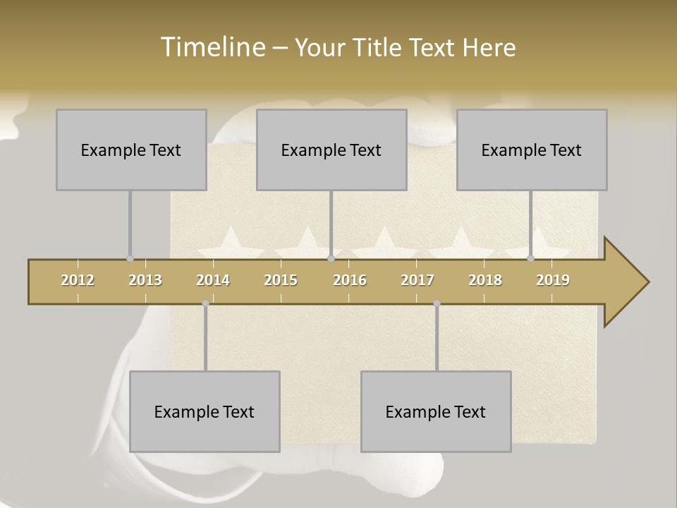 First Success Gloves PowerPoint Template