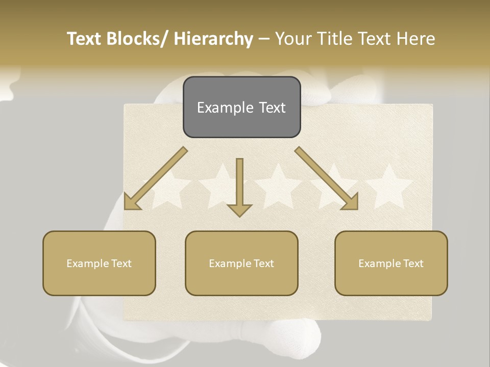 First Success Gloves PowerPoint Template