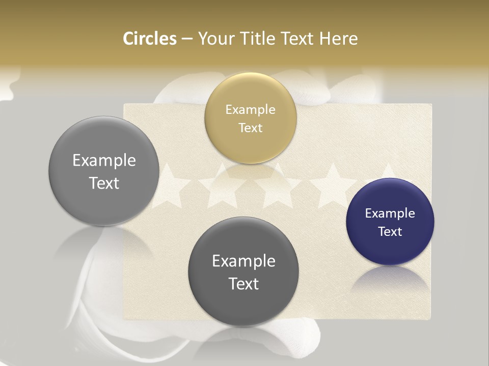 First Success Gloves PowerPoint Template