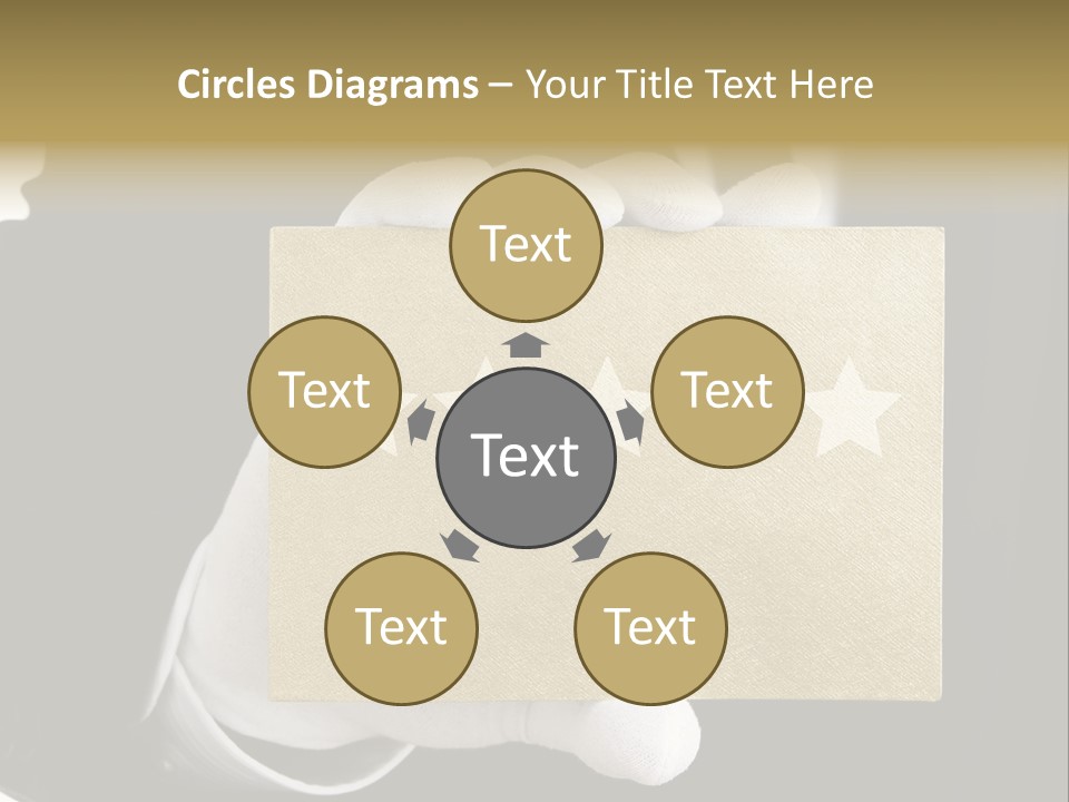 First Success Gloves PowerPoint Template