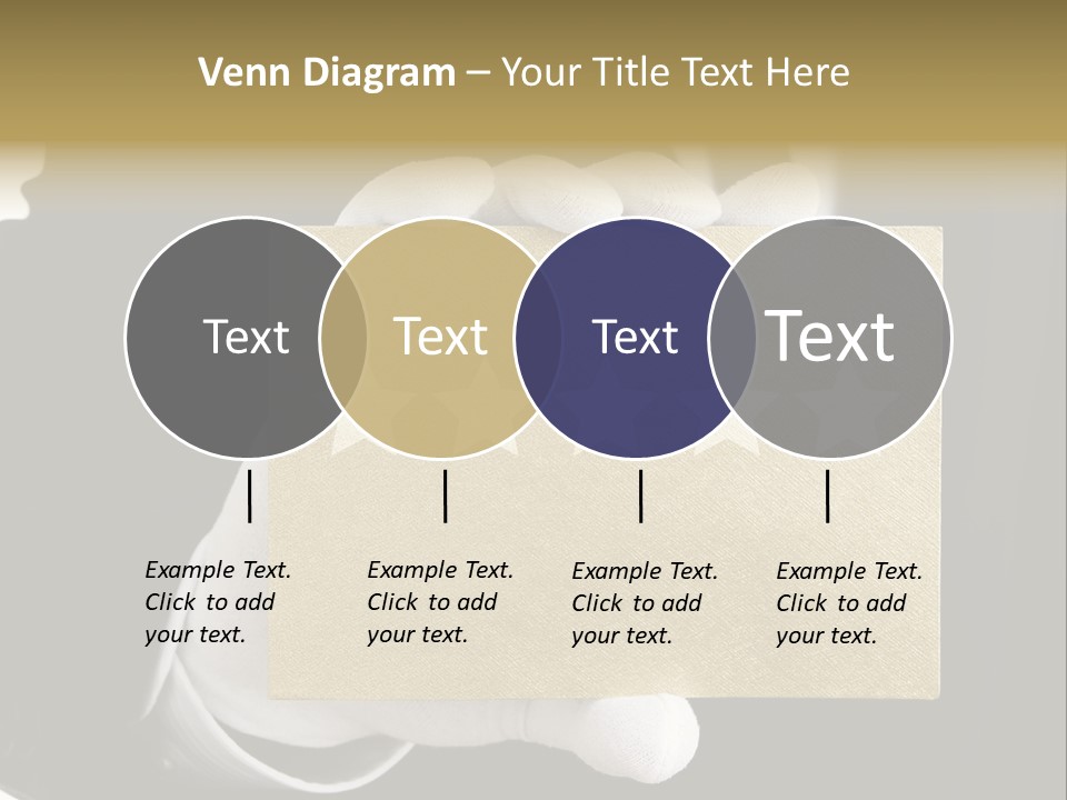 First Success Gloves PowerPoint Template