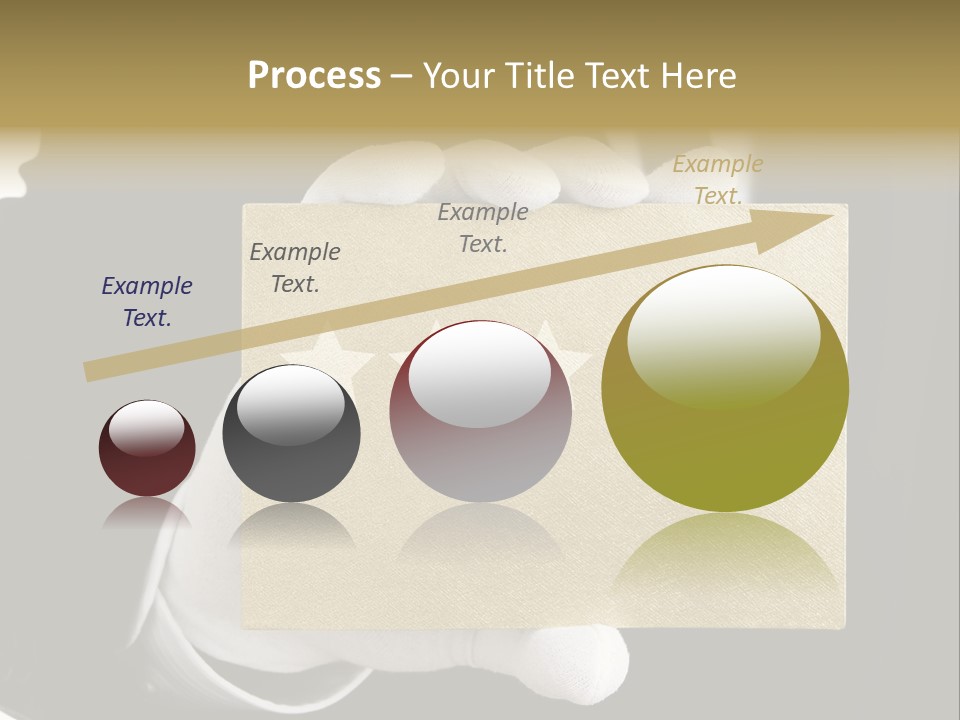 First Success Gloves PowerPoint Template