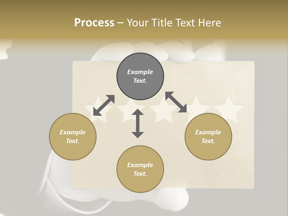 First Success Gloves PowerPoint Template
