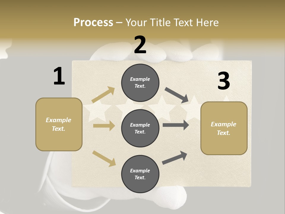 First Success Gloves PowerPoint Template