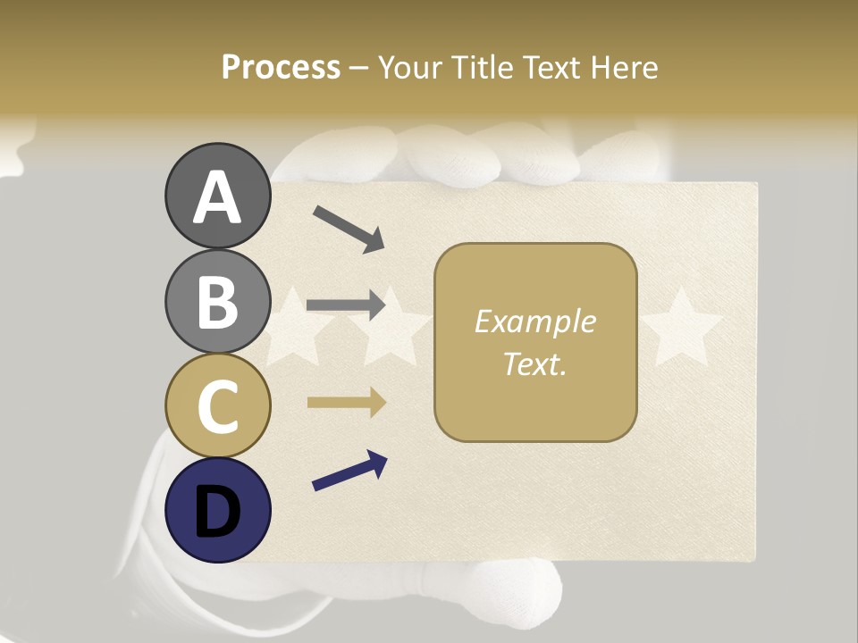 First Success Gloves PowerPoint Template