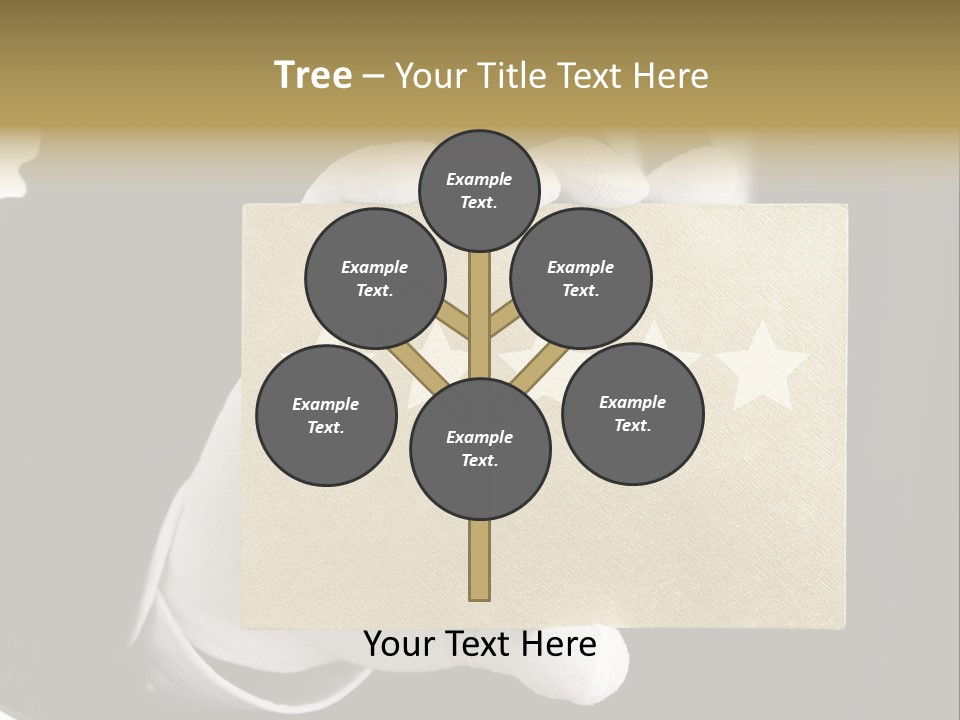 First Success Gloves PowerPoint Template