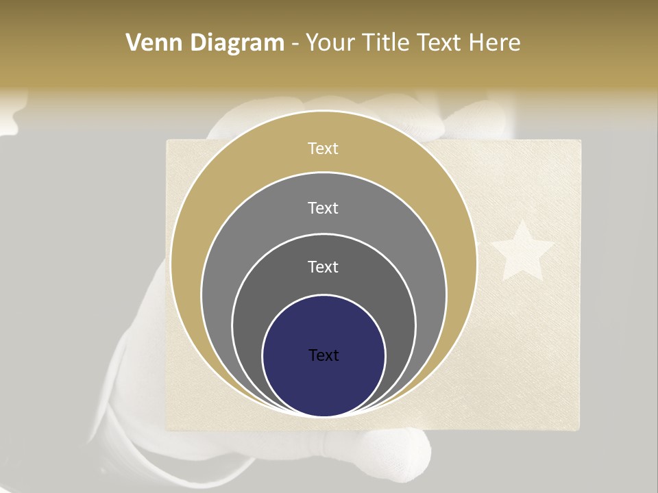First Success Gloves PowerPoint Template