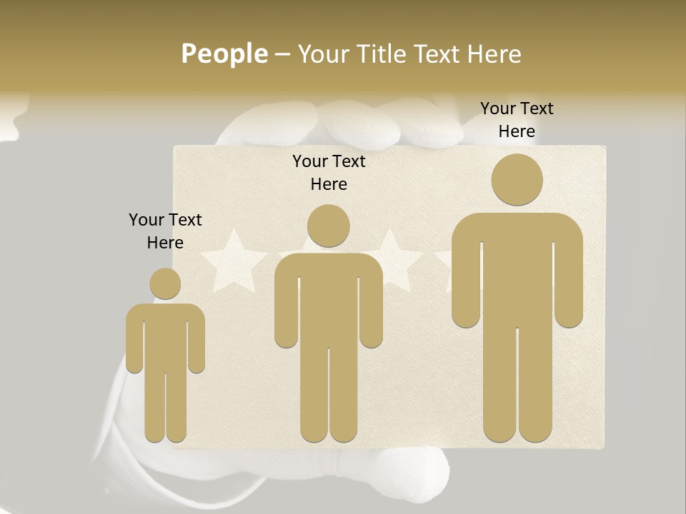 First Success Gloves PowerPoint Template