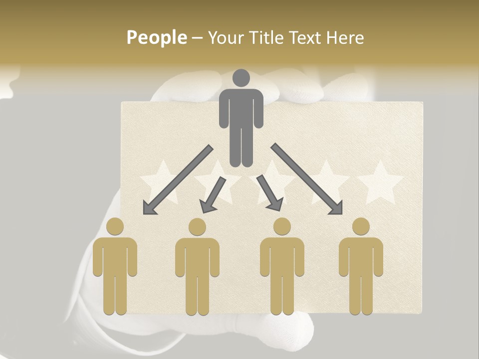 First Success Gloves PowerPoint Template