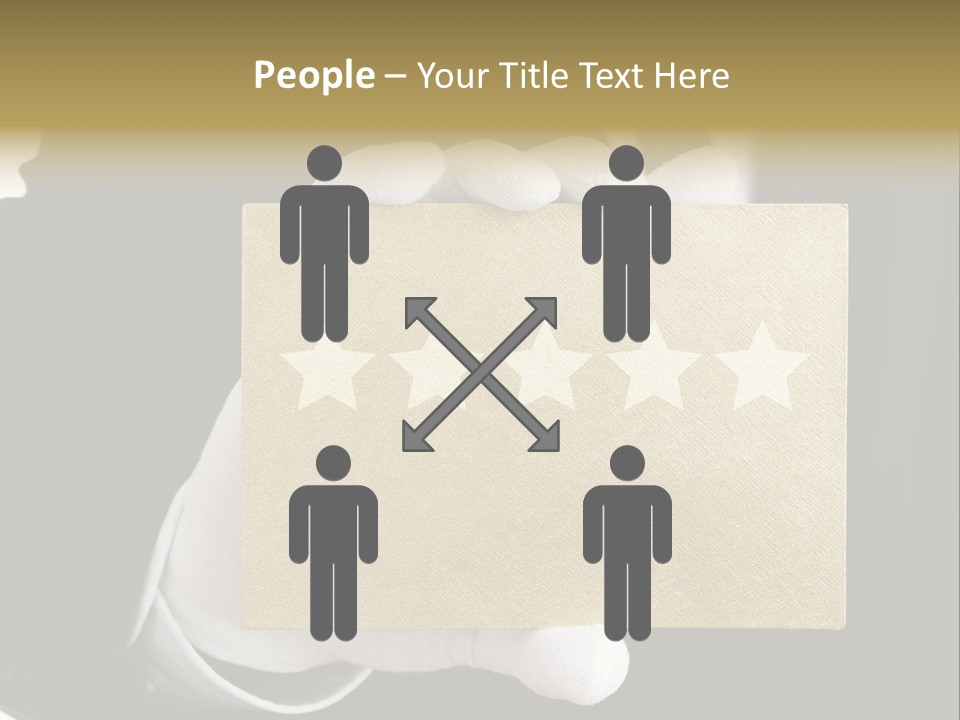 First Success Gloves PowerPoint Template