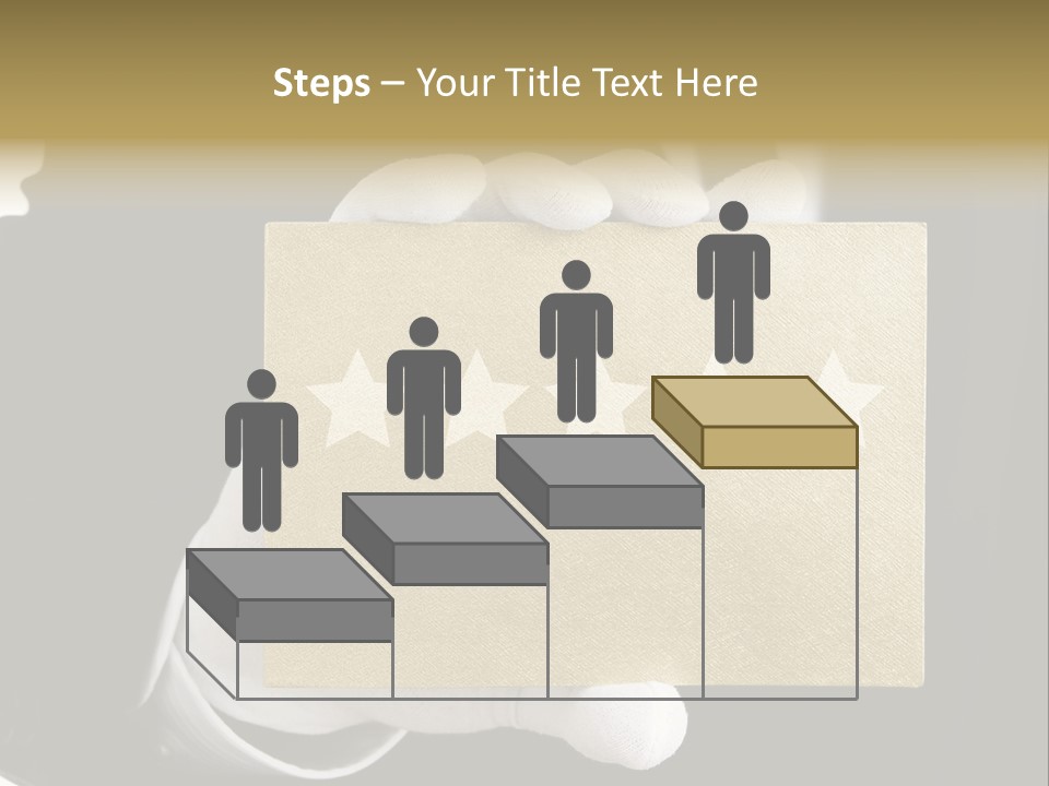 First Success Gloves PowerPoint Template