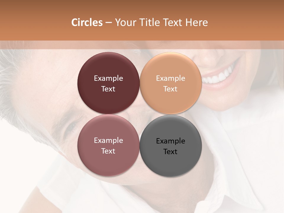 Hugging Couple Male PowerPoint Template