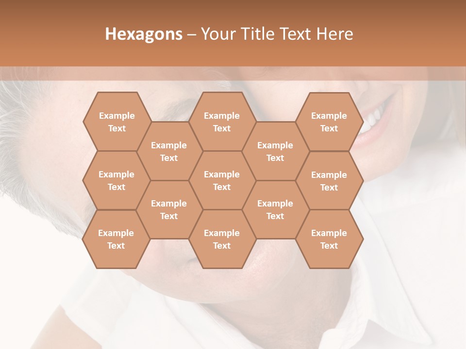 Hugging Couple Male PowerPoint Template