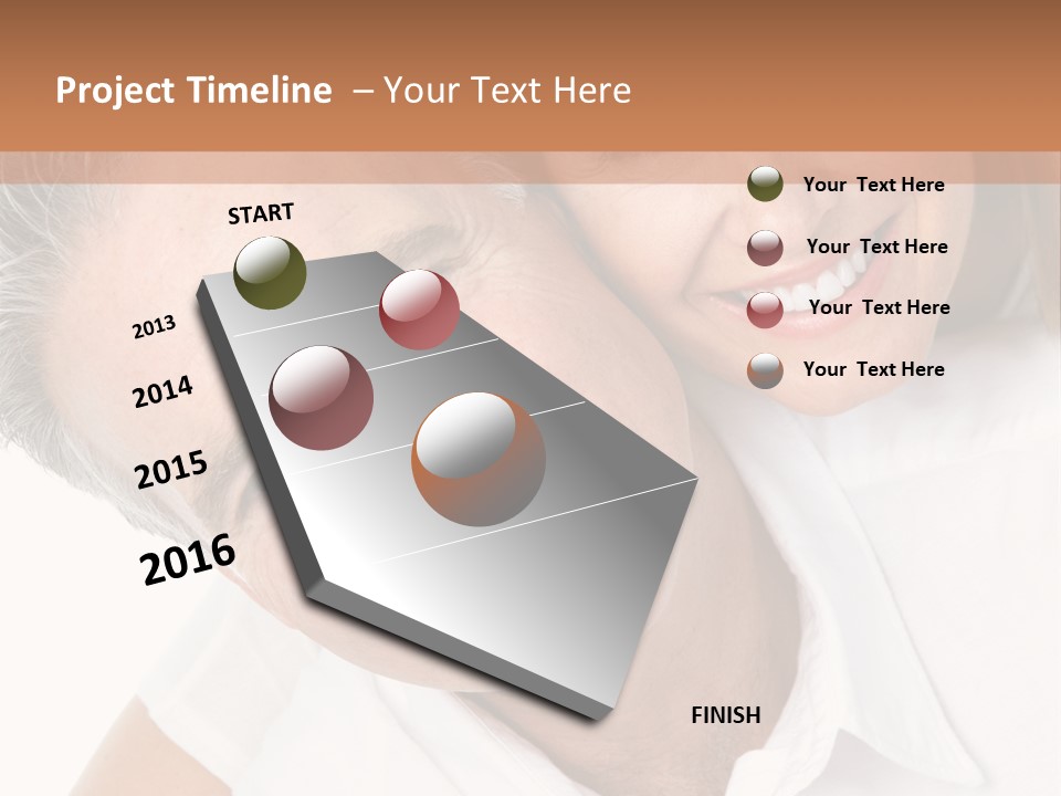 Hugging Couple Male PowerPoint Template