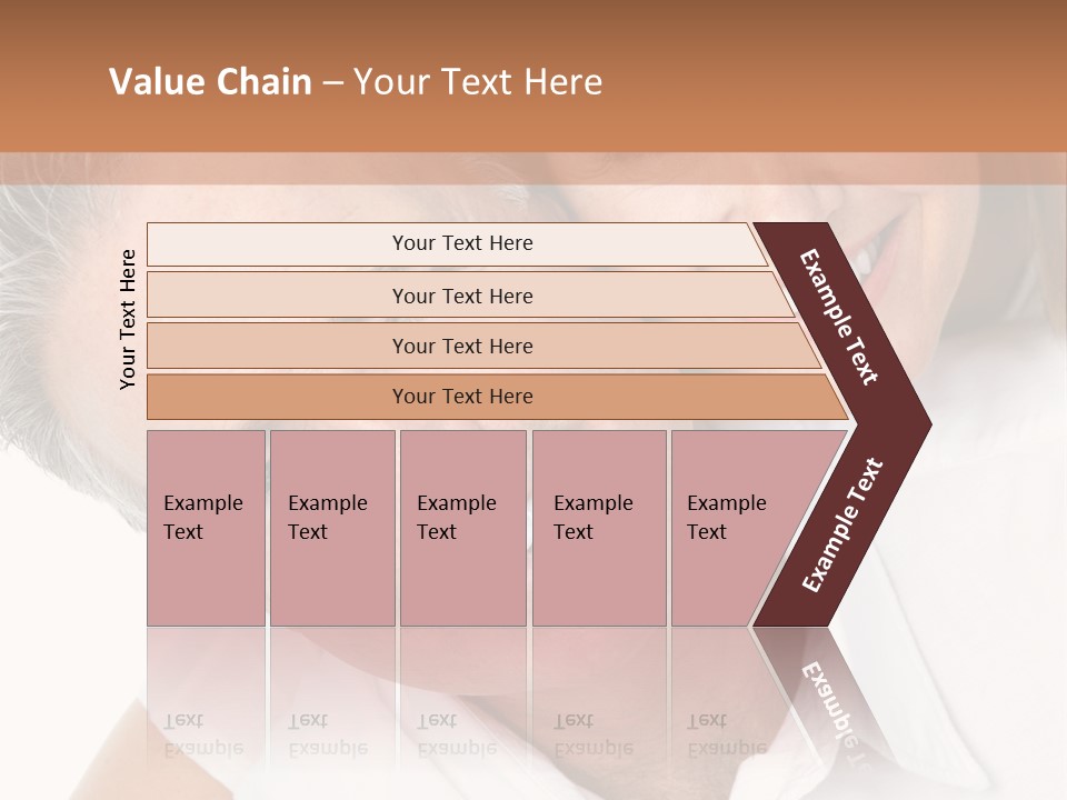 Hugging Couple Male PowerPoint Template