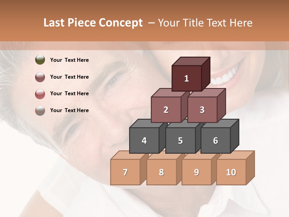 Hugging Couple Male PowerPoint Template