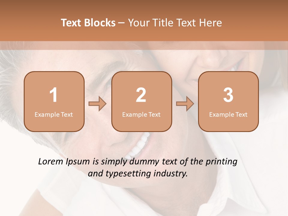 Hugging Couple Male PowerPoint Template